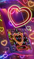 Sparkling Neon Heart imagem de tela 2