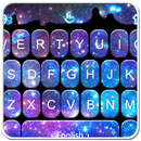 Sparkling Galaxy Keyboard Theme APK