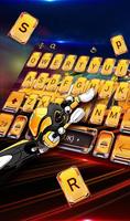 Speed Super Car Keyboard Theme تصوير الشاشة 2