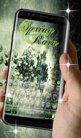 Fresh Spring Rain Keyboard Theme screenshot 2