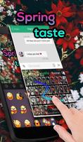 Spring Taste Keyboard Theme syot layar 1