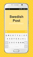 Keyboard For Swedish Post постер