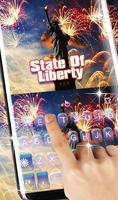 Statue of Liberty Keyboard Theme captura de pantalla 1