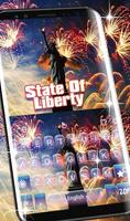 Statue of Liberty Keyboard Theme captura de pantalla 2