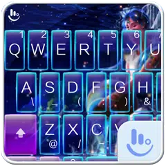 Stars Aquarius Keyboard Theme APK 下載