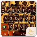 Steam Punk Keyboard Theme aplikacja