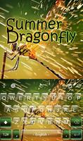 Summer Dragonfly Poster