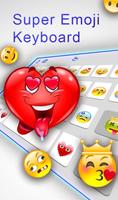 Super Emoji Sticker Affiche