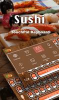 Japanses Sushi Keyboard Theme capture d'écran 2