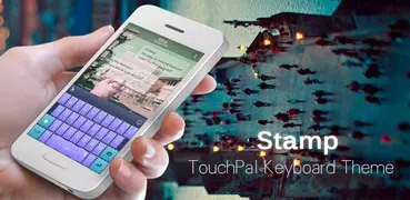 TouchPal Stamp Keyboard Theme
