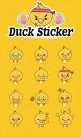 Duck TouchPal Sticker poster
