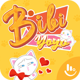 Bibi & Yoyo Cat TouchPal Keyboard Sticker simgesi