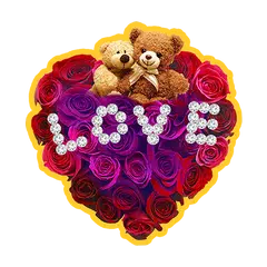 Baixar Red Rose Love Keyboard Sticker APK