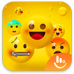 Happy Emoji Keyboard Sticker