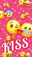 Kiss Keyboard Sticker poster
