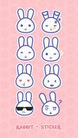 Rabbit Keyboard Sticker screenshot 2