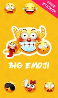 TouchPal Big Emoji Sticker Plakat