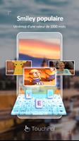 Clavier TouchPal - Émoji, autocollants et thèmes capture d'écran 2