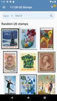 US Stamps Affiche