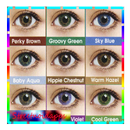 Gekleurde contactlenzen-APK