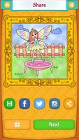 Fairy Coloring Pages โปสเตอร์