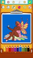Fairy Coloring Pages ภาพหน้าจอ 1