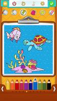 Fish Coloring Pages اسکرین شاٹ 1