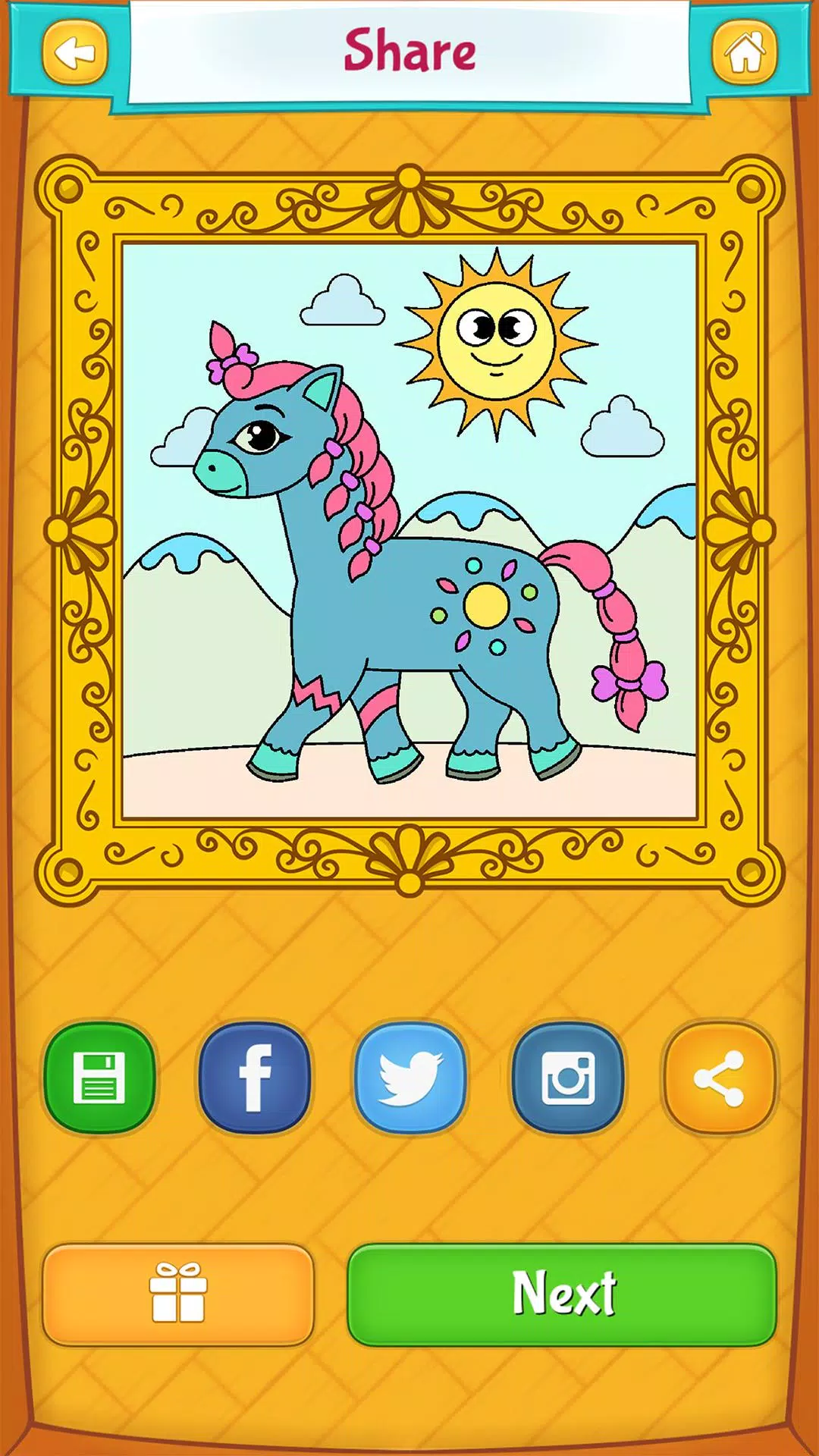 Cavalo jogo de colorir - Baixar APK para Android