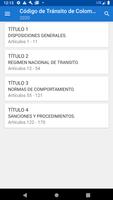 Código de Tránsito de Colombia capture d'écran 3