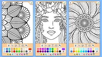Mandala Coloring Pages تصوير الشاشة 3