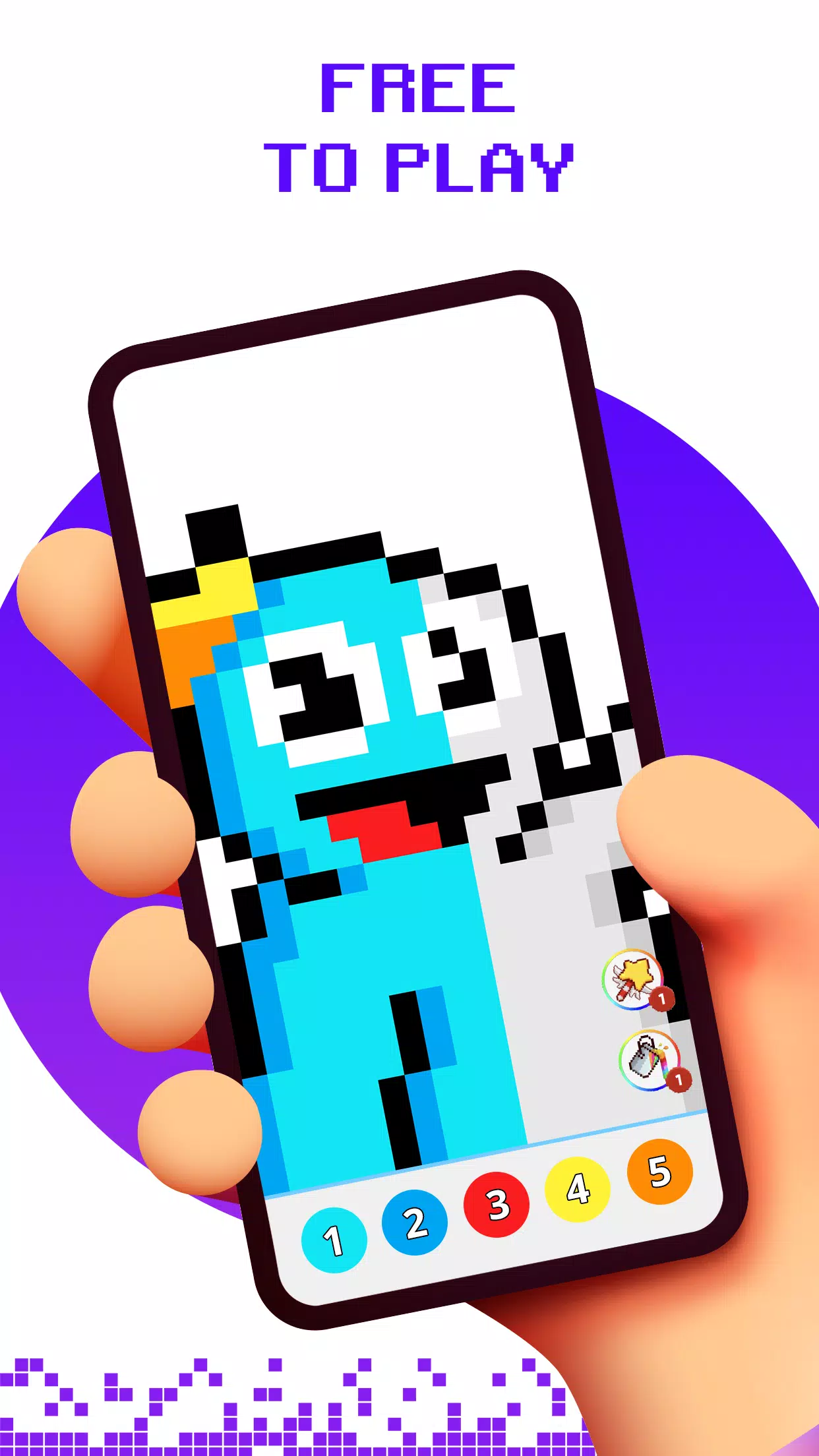 Top 10 FUN PIXEL ART games Android OFFLINE & MULTIPLAYER FUN Pixel