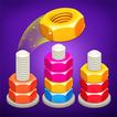 Color Nuts Sort: Pin Puzzle