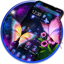Цветная неоновая бабочка APK
