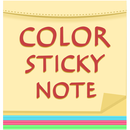 Cahier de couleurs - Notes autocollantes APK