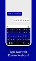 Korean Keyboard 2022: Korean Typing keyboard Affiche