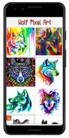 Wolf coloring by number स्क्रीनशॉट 1