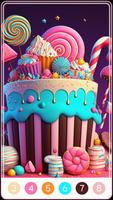 Candy Color by Number screenshot 1
