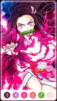 Demon Slayer Color by Number 스크린샷 1
