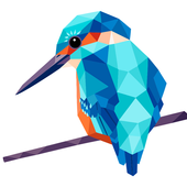 Coloring Book - Poly Art आइकन