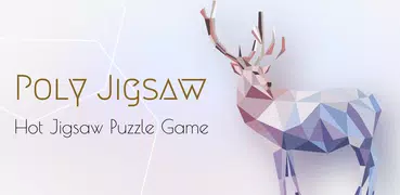 Poly Jigsaw - 私塗り絵本