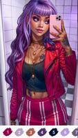 Melanin Poppin Color by Number captura de pantalla 1