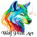 Wolf Pixel Art