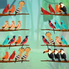 鸟排序：鸟合并排序 图标