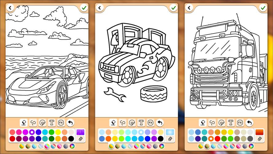 Download do APK de Carros colorir jogo para Android