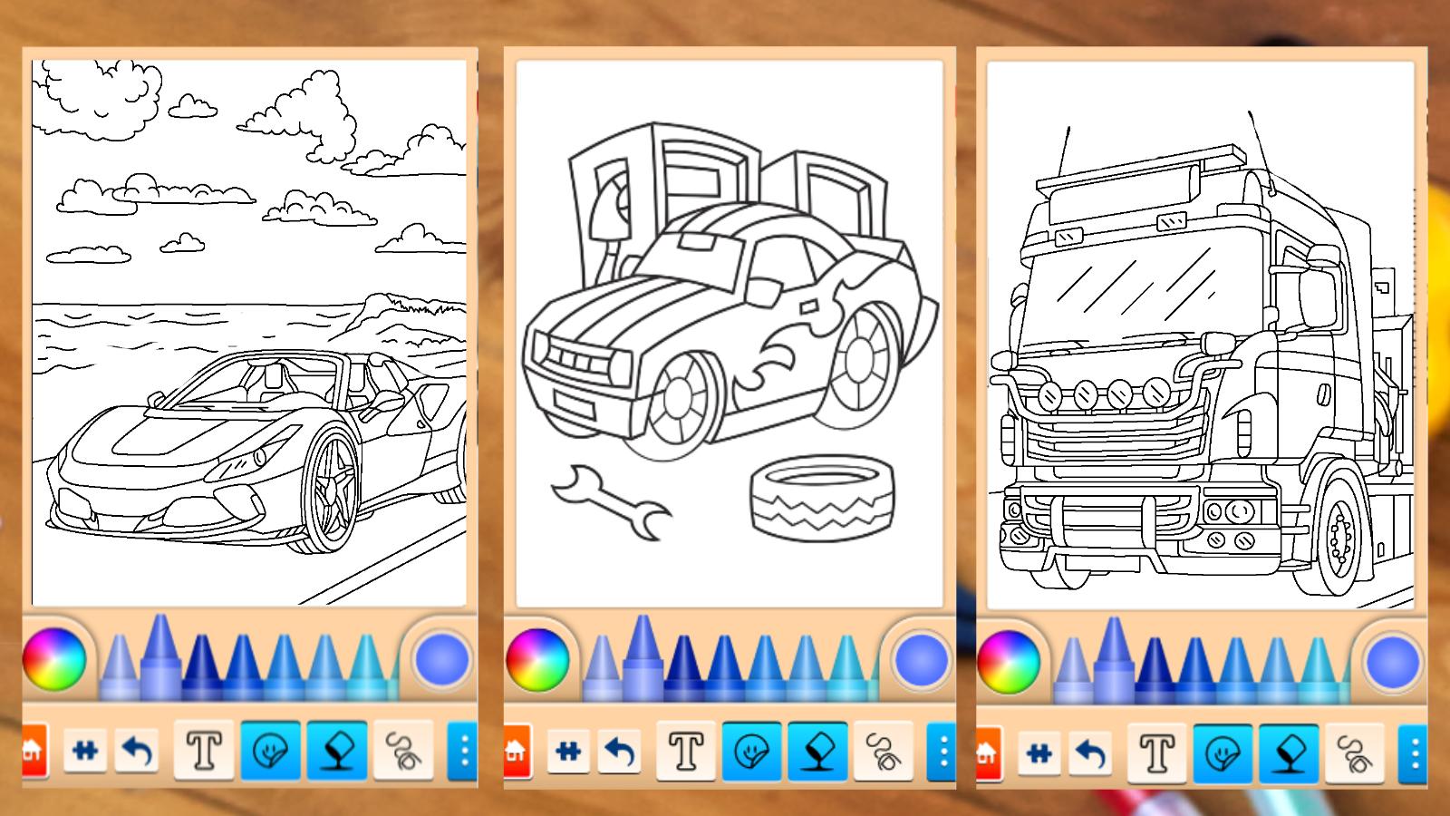 Auto Spel Kleuren En Tekenen For Android Apk Download - kleurplaat roblox girl kleurplaten tekeningen