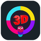 3D color ball switch icône