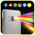 Color Call Flash- Color Phone Flash alert 2021 আইকন