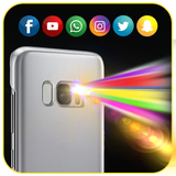 Color Flash- مصباح LED للشعلة ، فلاش للهاتف الملون أيقونة