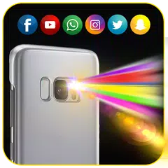 Color Flash Light Alert Call APK download