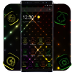 Color Fluorescent Neon Black Theme
